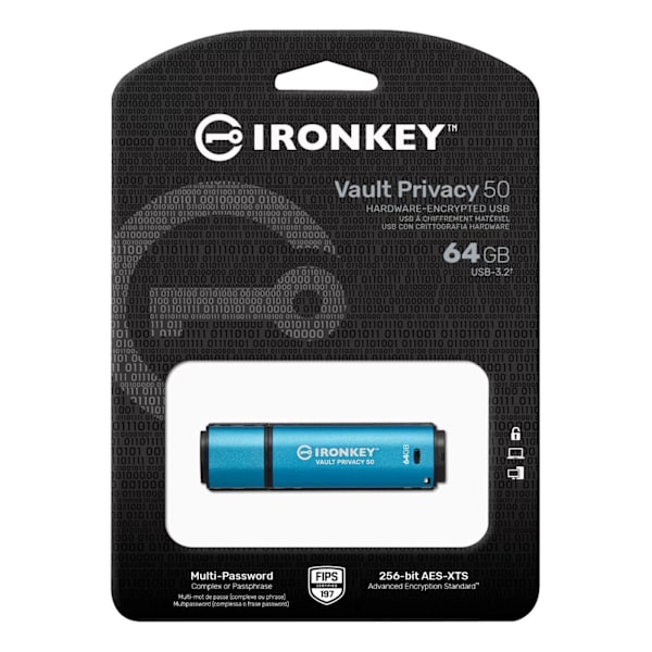 Kingston 64GB IKVP50 256bit Encryption