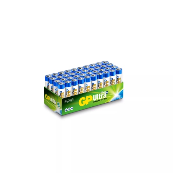 GP Ultra Plus Alkaline AAA 40 Pack (S)