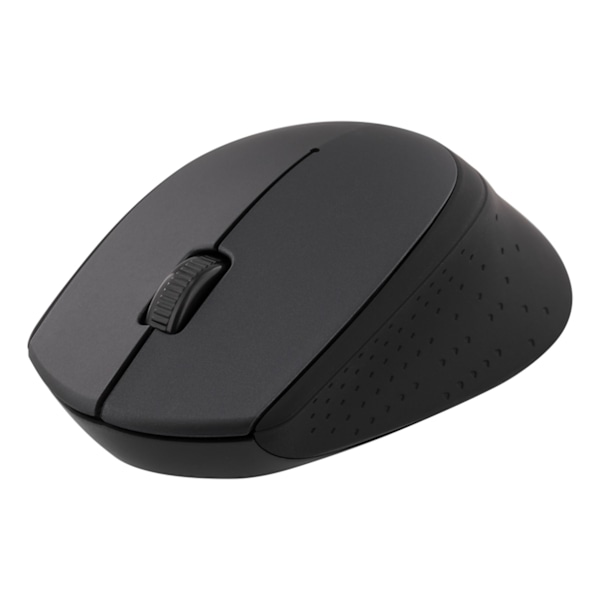 DELTACO trådløs optisk mus 2,4 GHz, 3 knapper med scroll, 1.200 DPI, U