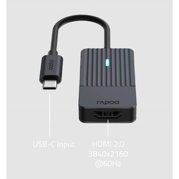 Rapoo Adapter USB-C UCA-1004 USB-C till HDMI