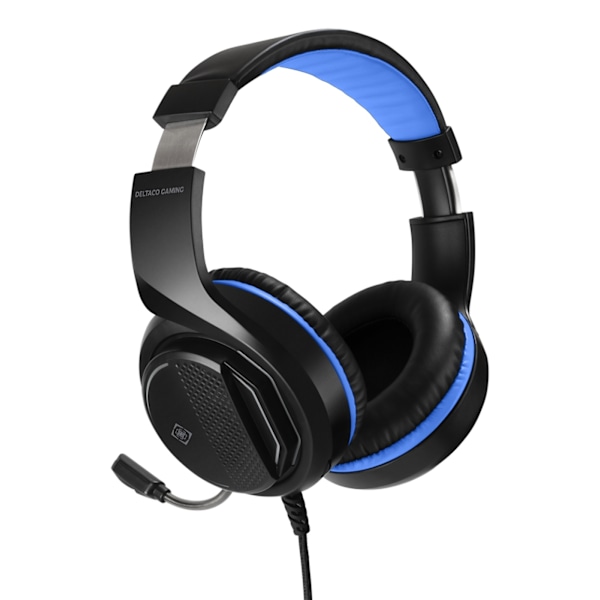DELTACO GAMING Stereo Gaming Headset for PS5, 1x 3.5mm connector