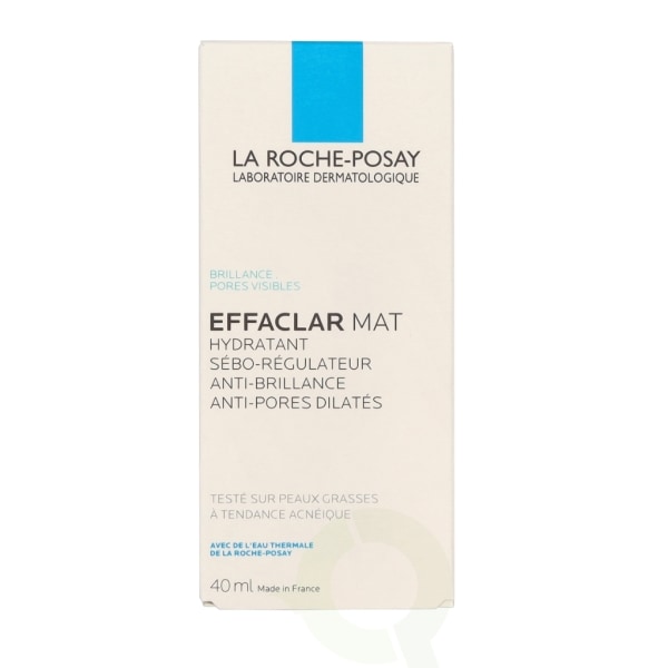 La Roche-Posay La Roche Effaclar Mat Daily Moisturizer 40 ml For Oily, Sensitive Skin