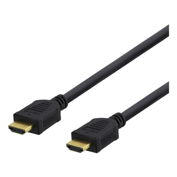 DELTACO High-Speed HDMI kabel, 7m, Ethernet, 4K UHD, sort