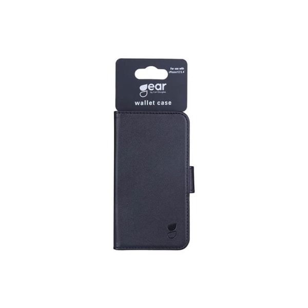 GEAR Wallet Sort - iPhone 12 Mini Svart