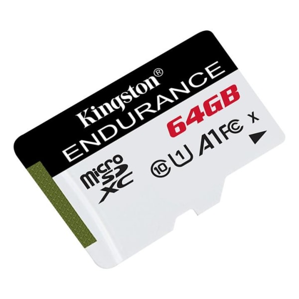 Kingston Endurance microSDHC-muistikortti, 64GB, UHS-I, C10, mus