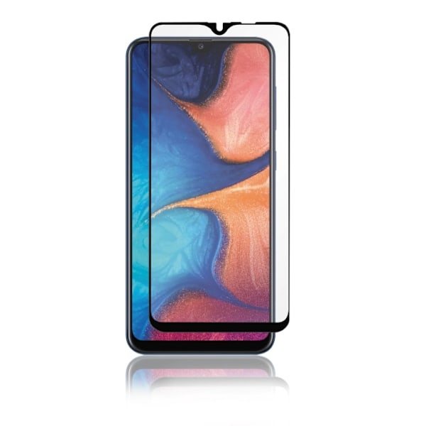 panzer Samsung Galaxy A20e, Full-Fit Glass, Musta Transparent,Svart