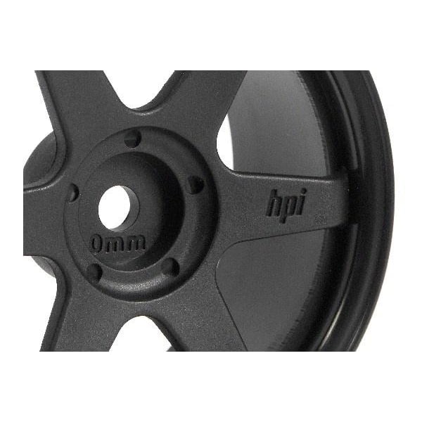 Te37 Wheel 26Mm Black (0Mm Offset)