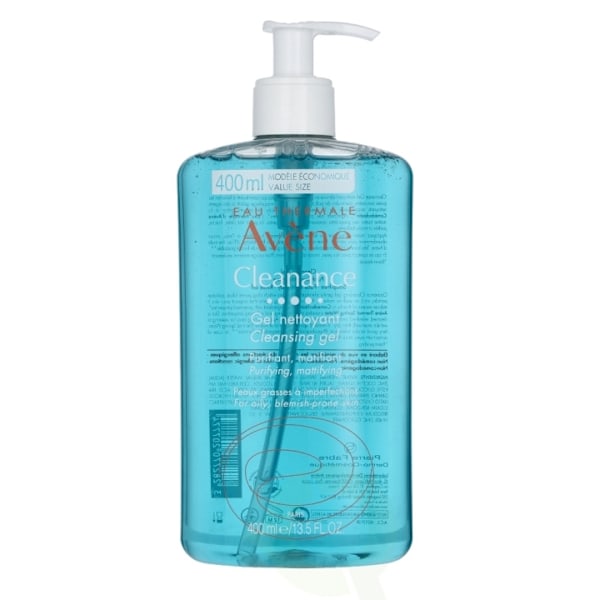 Avene Cleanance Cleansing Gel 400 ml For Oily, Blemish-Prone Skin