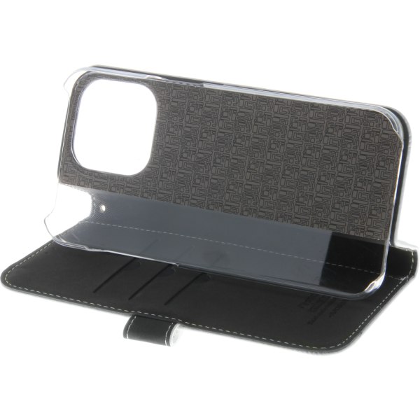 Insmat Exklusivt Flip-fodral - Plånboksfodral, iPhone 15 Pro Max Vit