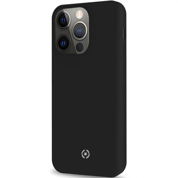 Celly Cromo Soft rubber case iPhone 13 Pro, Black Svart
