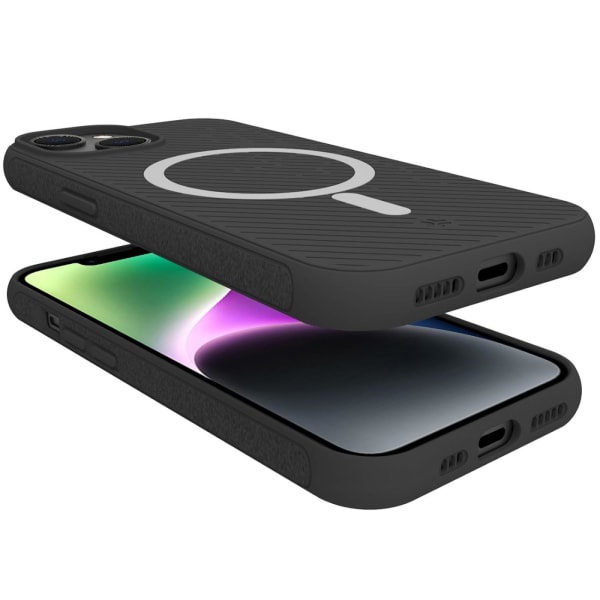 Celly Ultramag Ultra Protective case MagSafe iPhone 15 Svart Svart