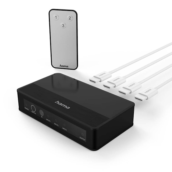 Hama Switch HDMI 3x1 4K