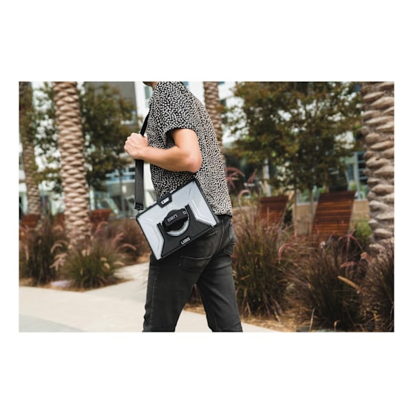 urbanarmorgear Surface Go Plasma Case +shoulder strap Silver