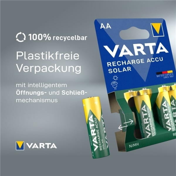 Varta AAA (Micro)/HR03 (56733) laddningsbart batteri - 550 mAh,