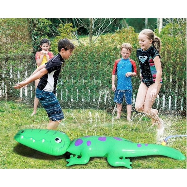 Vandspyende Krokodille