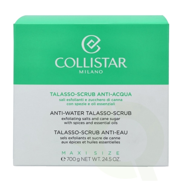 Collistar Anti-Water Talasso Scrub carton @ 1 jar x 700 gr With