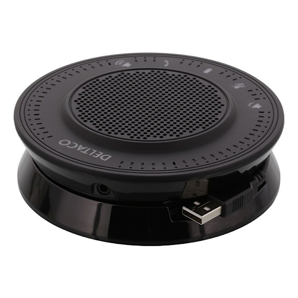 DELTACO Office, speakerphone, USB, UC/Skype