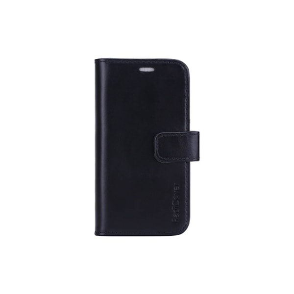 RADICOVER Strålingsbeskyttende Wallet Læder iPhone 12 Mini 2in1 Exclusive RFID Sort Svart