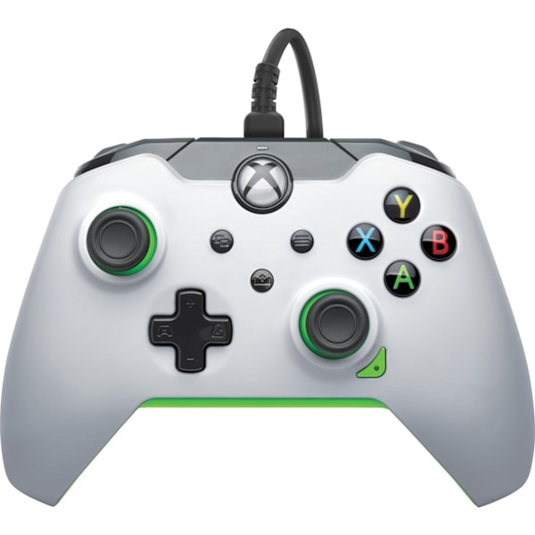PDP Rematch Trådad kontroll för Xbox & Windows, Neon Vit
