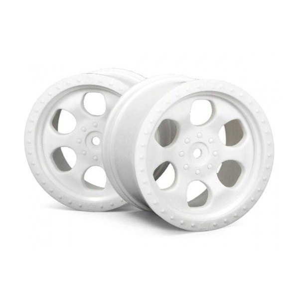 HPI 6 Spoke Wheel White (83X56Mm/2Pcs)