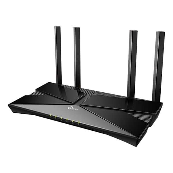 TP-Link AX1500 Wi-Fi 6 Router, Broadcom 1.5GHz Tri-Core CPU Svart