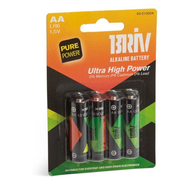 Batteri AA LR6 - 4-pack, 1/12/96