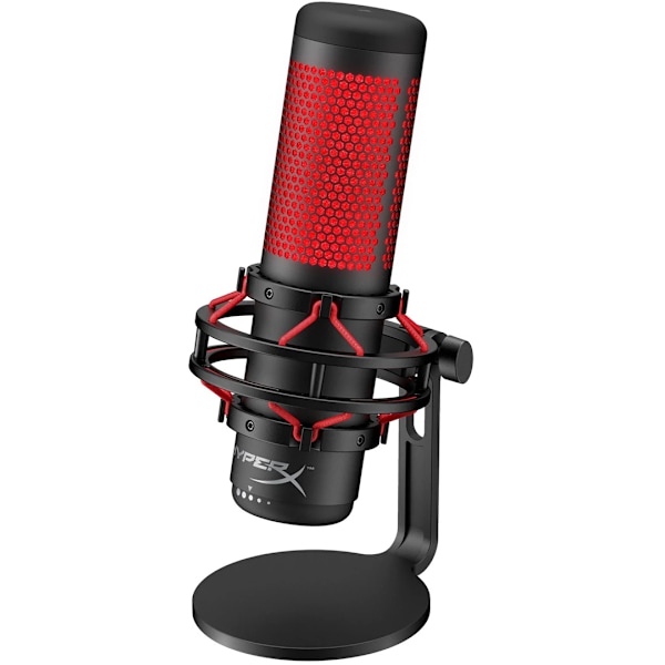 HyperX Quadcast mikrofon för streaming, gaming & podcast