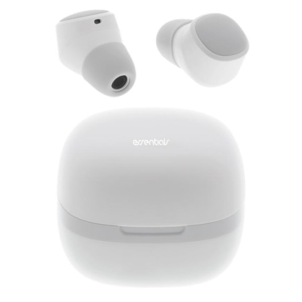 Essentials True Wireless Stereo in-ear, IPX6, Vit Vit