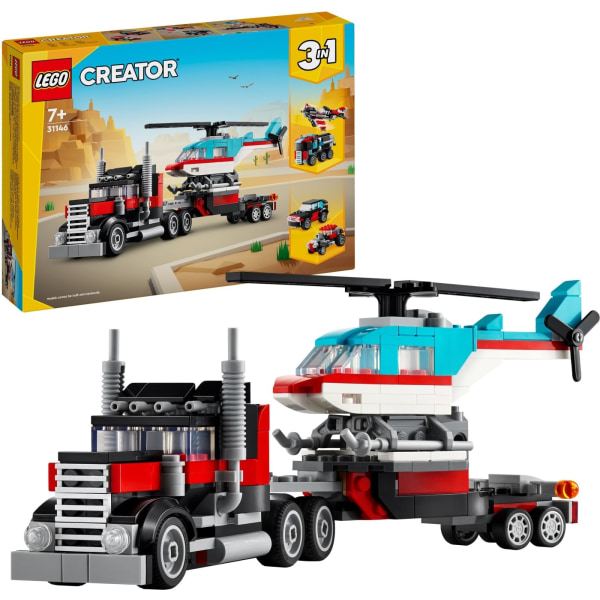 LEGO Creator 31146 - Fladvogn med helikopter