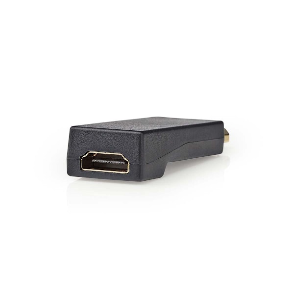 Nedis Displayport-adapter | DisplayPort Hane | HDMI™ Utgång | 4K@30Hz | Guldplaterad | Rak | Rund | ABS | ABS | Antracit | Låda