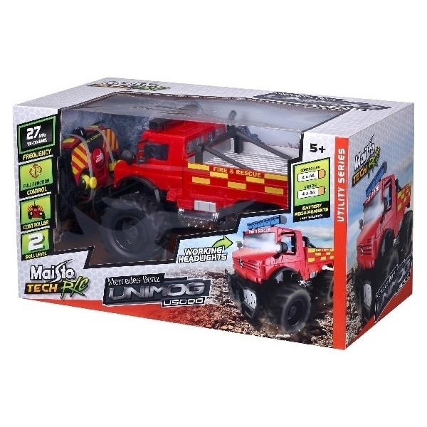 MAISTO R/C M-B U5000 Unimog (Fire Rescue) R/C 1:16 27Mhz