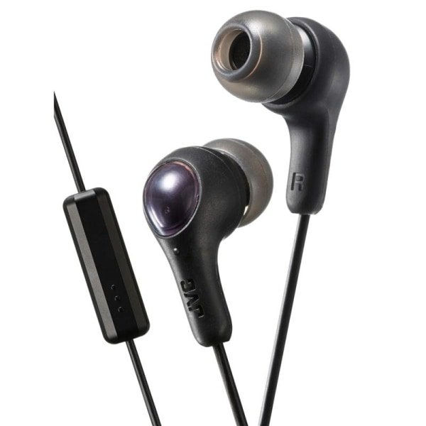 JVC Hörlur FX7M Gumy Plus In-Ear Mic Svart Svart