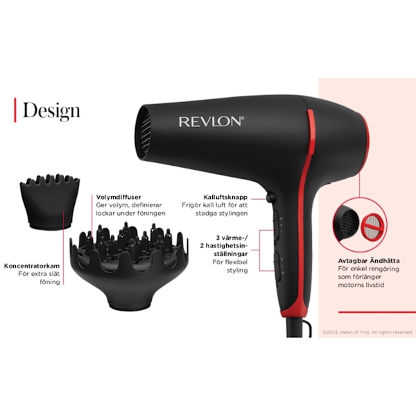 Revlon Smoothstay RVDR5317 -hiustenkuivaaja
