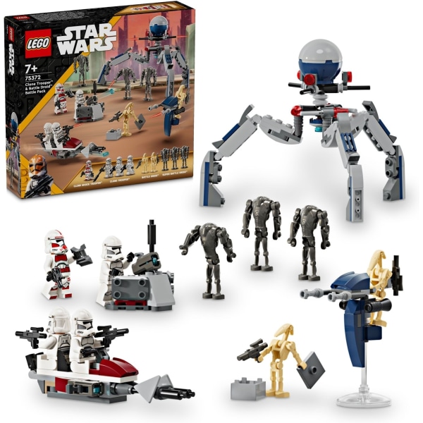 LEGO Star Wars 75372 - Clone Trooper™ & Battle Droid™ Battle Pa