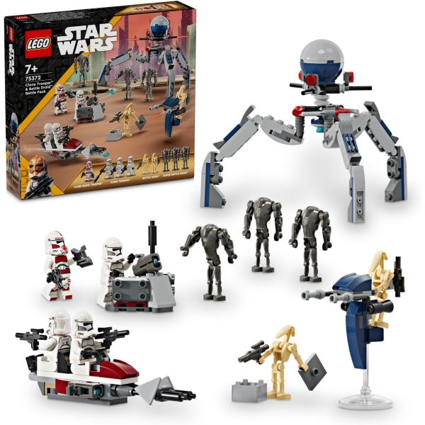 LEGO Star Wars 75372  - Clone Trooper™ & Battle Droid™ Battle Pack