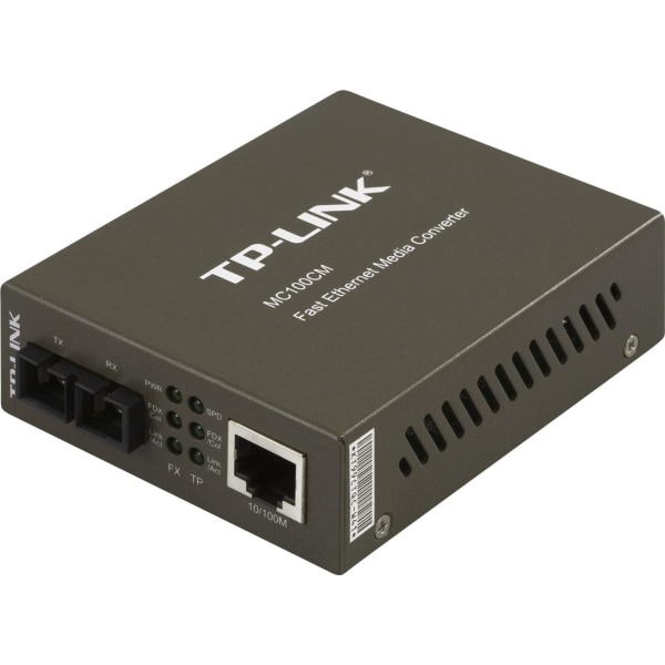 TP-Link, Fiber SC multimode -10/100 Mbps (MC100CM)