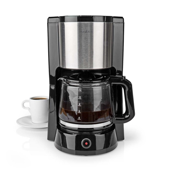 Nedis Kaffemaskine | Filterkaffe | 1.5 l | 12 Kopper | Hold-varm