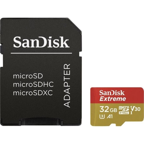 SanDisk MicroSDHC Extreme 32GB A1 100mb/s Uhs-I