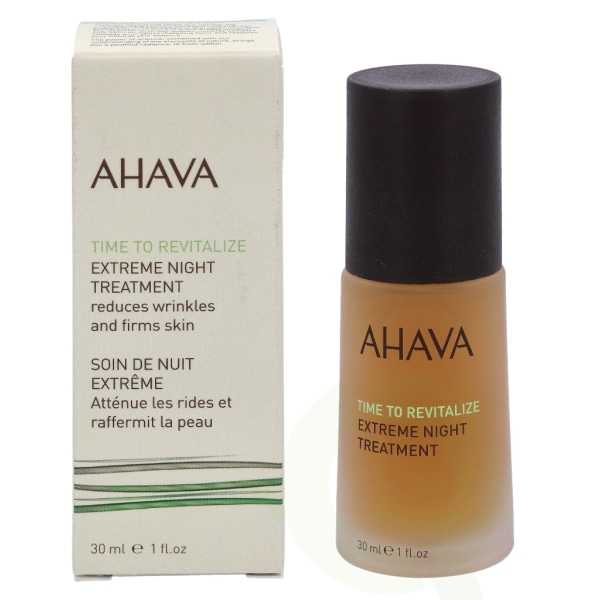 Ahava T.T.R. Extreme Night Treatment 30 ml Reduces Wrinkles And