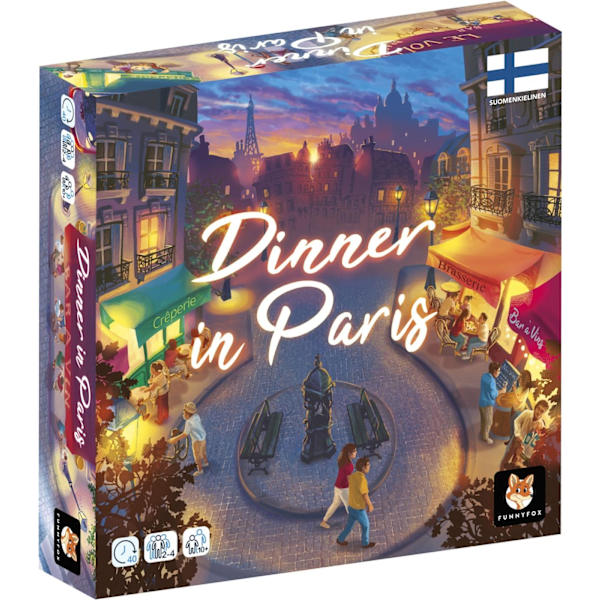 Toyrock Dinner In Paris - Dinner in Paris brädspel