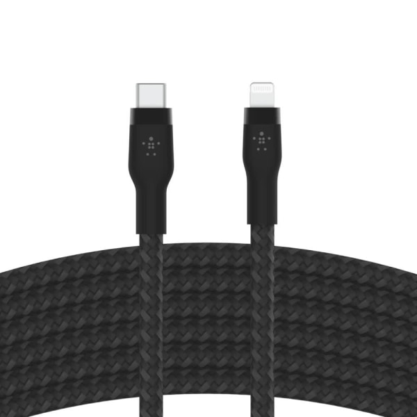 Belkin BOOST CHARGE USB-C to LTG Braided Silicon, 3m, Black