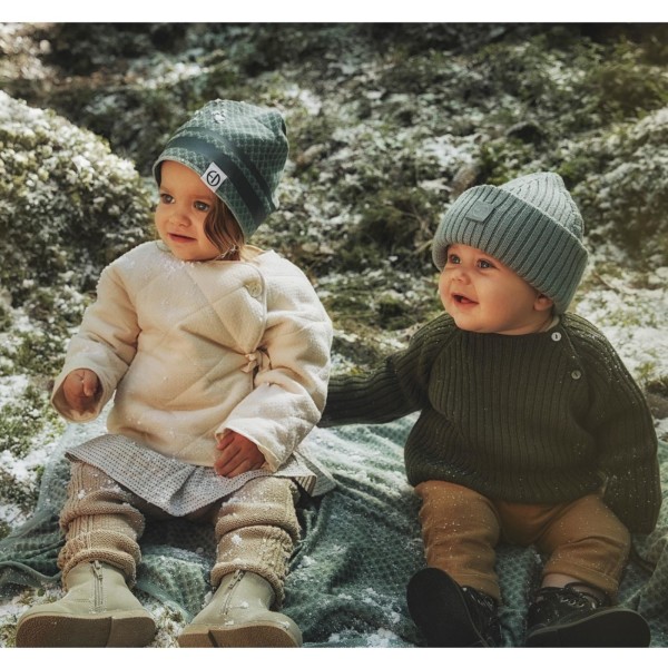 Elodie Details Winter Beanie - Turquoise Nouveau 0-6 månader
