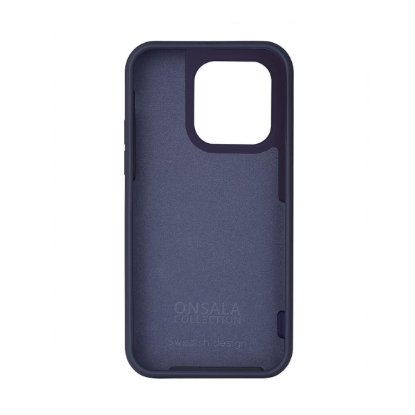 ONSALA Mobilskal Silikon Dark Blue - iPhone 14 Pro Blå