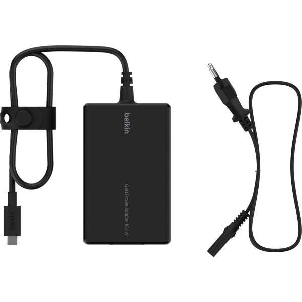 Belkin Connect USB-C Core GaN 100 W nätladdare, svart