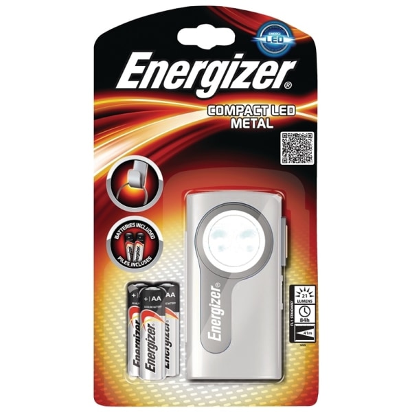 Energizer LED-Ficklampa 28 lm Silver
