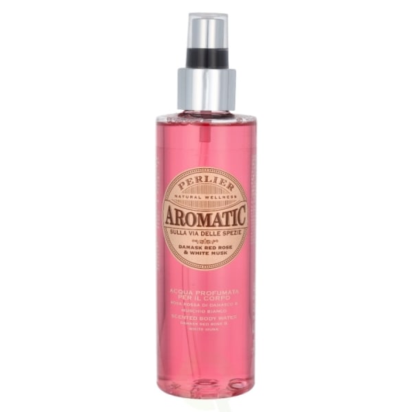 Perlier Aromatic Red Rose & White Musk Scented Body Water 200 ml