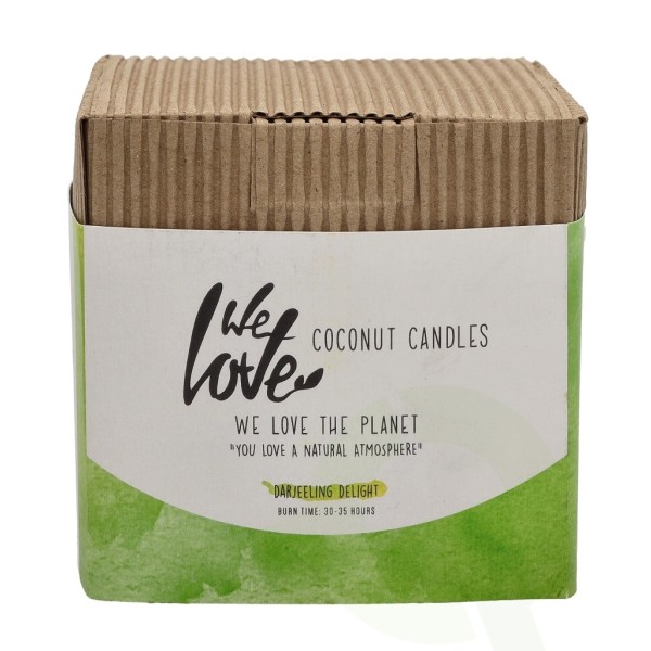 We Love The Planet Coconut Soywax Candle 200 gr Darjeeling Delig