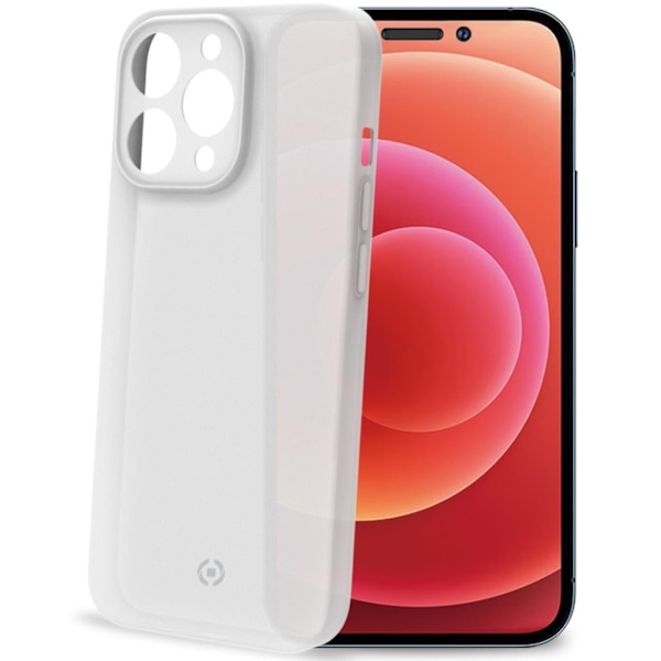 Celly SPACE Super Thin Case iPhone 14 Pro Vit Vit