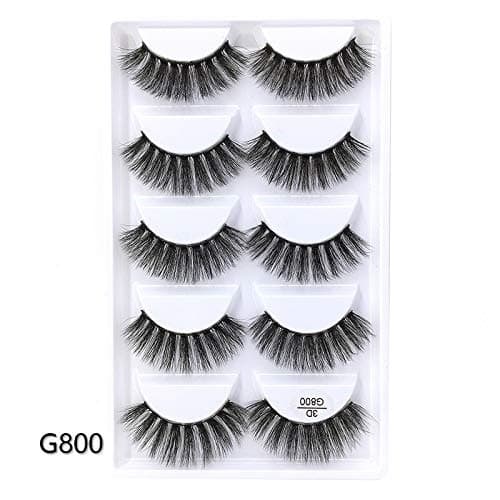 3D-vaikutteiset tekoripset, G800, 5 paria