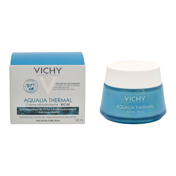 Vichy Aqualia Thermal Rich 48H Hydration 50 ml Rehydraterende Creame Rijk